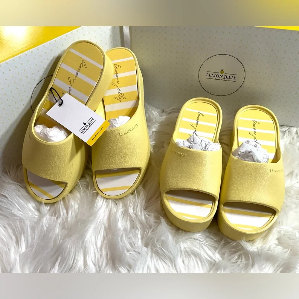LEMON 🍋 JELLY SANDALS - Picture 3 of 9